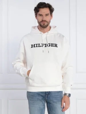 Tommy Hilfiger Bluza MONOTYPE EMBRO HOODIE | Regular Fit