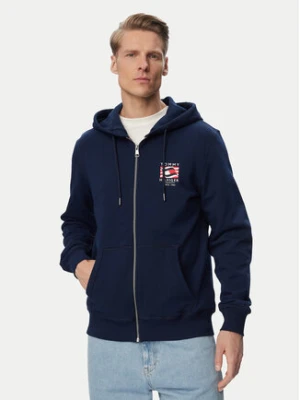 Tommy Hilfiger Bluza MW0MW43382 Granatowy Regular Fit