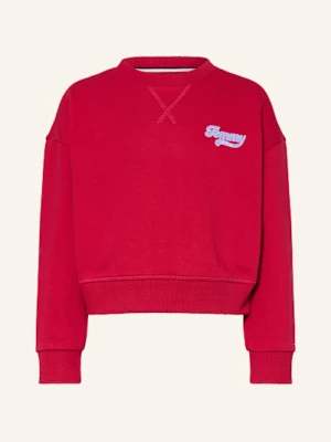Tommy Hilfiger Bluza Nierozpinana rot