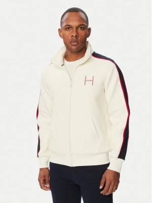Tommy Hilfiger Bluza Pique H Badge MW0MW44957 Kremowy Regular Fit