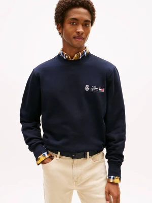 Tommy Hilfiger Bluza | Relaxed fit granatowy
