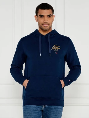 Tommy Hilfiger Bluza SCRIPT | Regular Fit granatowy