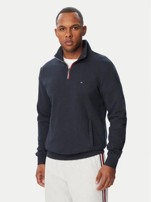 Tommy Hilfiger Bluza Tipping Terry MW0MW44943 Granatowy Regular Fit