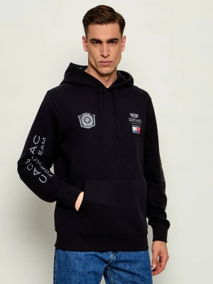 Tommy Hilfiger Bluza | Tommy Hilfiger x Cadillac Formula 1 Team | Regular Fit czarny