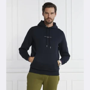 Tommy Hilfiger Bluza TOMMY LOGO TIPPED HOODY | Regular Fit
