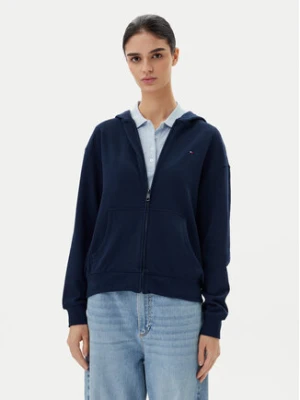 Tommy Hilfiger Bluza UW0UW05772 Granatowy Regular Fit
