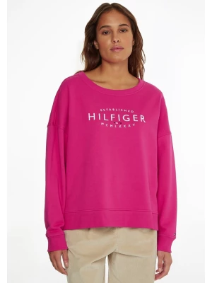Tommy Hilfiger Bluza w kolorze różowym rozmiar: L