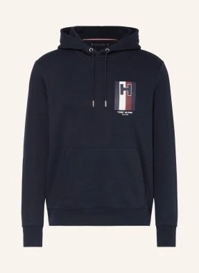 Tommy Hilfiger Bluza Z Kapturem blau