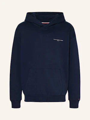 Tommy Hilfiger Bluza Z Kapturem blau
