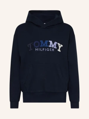Tommy Hilfiger Bluza Z Kapturem blau