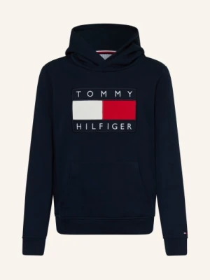 Tommy Hilfiger Bluza Z Kapturem blau