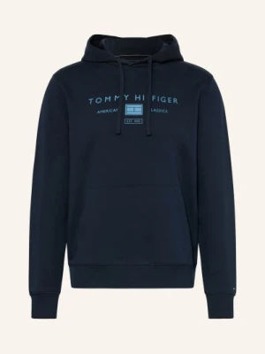 Tommy Hilfiger Bluza Z Kapturem blau