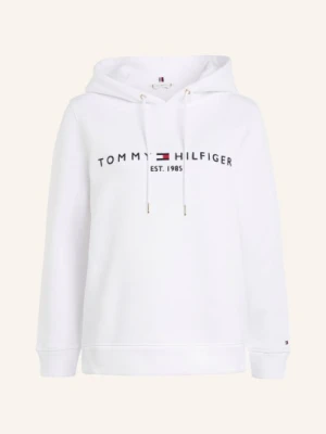Tommy Hilfiger Bluza Z Kapturem Essential weiss