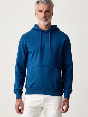 Tommy Hilfiger bluza z kapturem męska bawełniana niebieski
