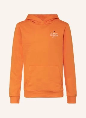 Tommy Hilfiger Bluza Z Kapturem orange