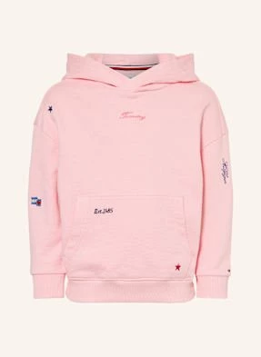 Tommy Hilfiger Bluza Z Kapturem rosa