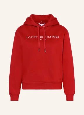 Tommy Hilfiger Bluza Z Kapturem rot