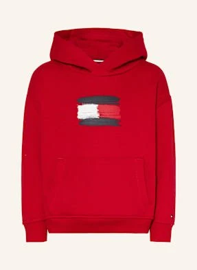 Tommy Hilfiger Bluza Z Kapturem rot