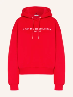 Tommy Hilfiger Bluza Z Kapturem rot