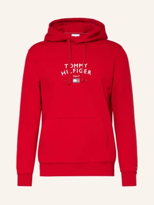 Tommy Hilfiger Bluza Z Kapturem rot