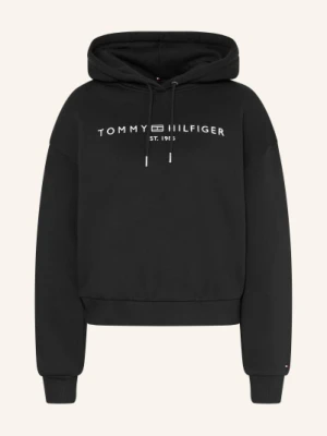 Tommy Hilfiger Bluza Z Kapturem schwarz