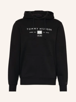 Tommy Hilfiger Bluza Z Kapturem schwarz