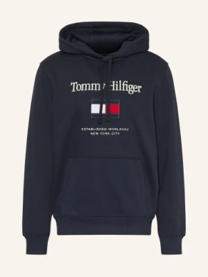Tommy Hilfiger Bluza Z Kapturem Tommy blau