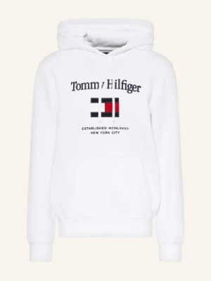 Tommy Hilfiger Bluza Z Kapturem Tommy weiss
