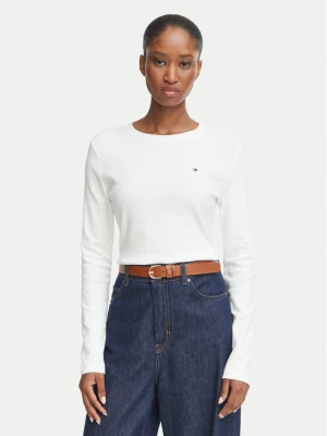 Tommy Hilfiger Bluzka Cody WW0WW53689 Biały Slim Fit