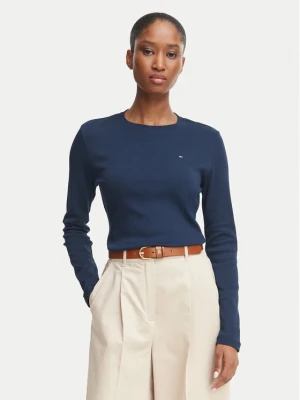 Tommy Hilfiger Bluzka Cody WW0WW53689 Granatowy Slim Fit