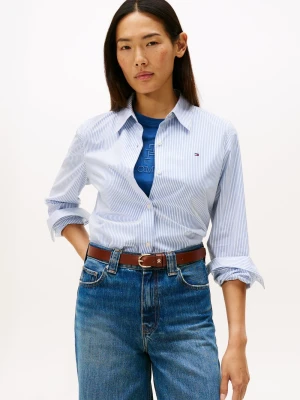 Tommy Hilfiger Bluzka damska Kobiety Bawełna niebieski|biały w paski,