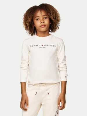 Tommy Hilfiger Bluzka Essential KS0KS00202 Beżowy Regular Fit