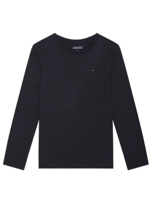 Tommy Hilfiger Bluzka KB0KB04141 D Granatowy Long Sleeve