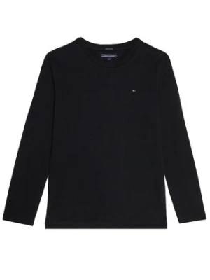 Tommy Hilfiger Bluzka KB0KB04141 S Czarny Regular Fit