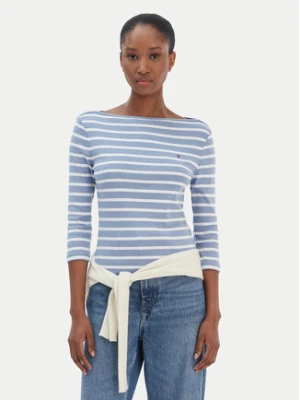 Tommy Hilfiger Bluzka New Cody WW0WW40589 Błękitny Slim Fit