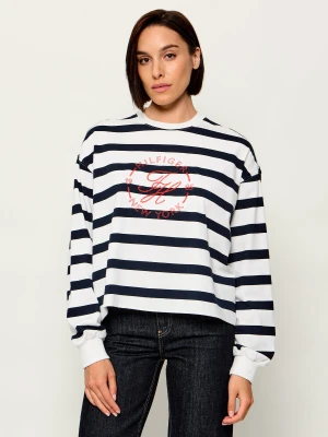 Tommy Hilfiger Bluzka | Relaxed fit biały