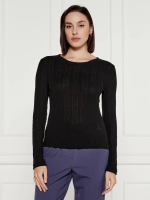Tommy Hilfiger Bluzka | Slim Fit czarny