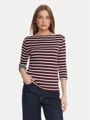 Tommy Hilfiger Bluzka WW0WW40589 Bordowy Regular Fit