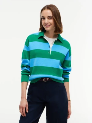 Tommy Hilfiger bluzka z dzianiny Kobiety Bawełna (100%) zielony