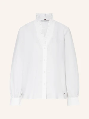 Tommy Hilfiger Bluzka Z Falbankami weiss