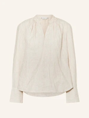 Tommy Hilfiger Bluzka Z Lnu beige