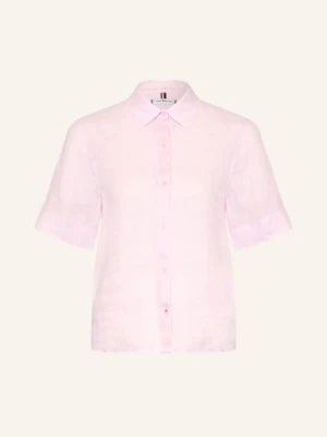 Tommy Hilfiger Bluzka Z Lnu rosa