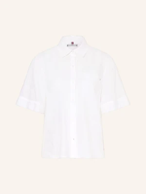 Tommy Hilfiger Bluzka Z Lnu weiss