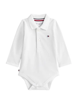 Tommy Hilfiger Body dziecięce KN0KN02075 Biały