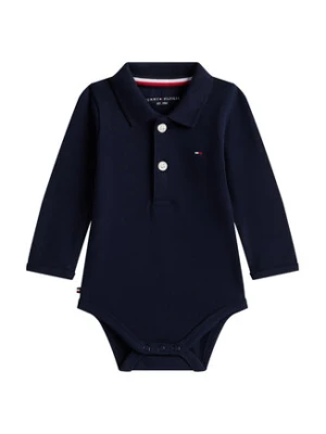 Tommy Hilfiger Body dziecięce KN0KN02075 Granatowy