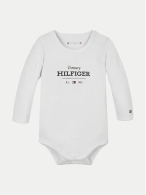 Tommy Hilfiger Body dziecięce Monotype Logo KN0KN01974 Biały