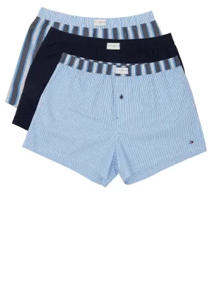 Tommy Hilfiger Bokserki 3-pack 3P WOVEN BOXER PRINT