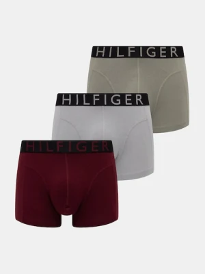 Tommy Hilfiger bokserki 3-pack męskie kolor bordowy UM0UM03464