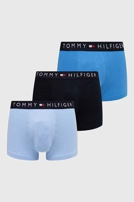 Tommy Hilfiger bokserki 3-pack męskie kolor niebieski UM0UM03180