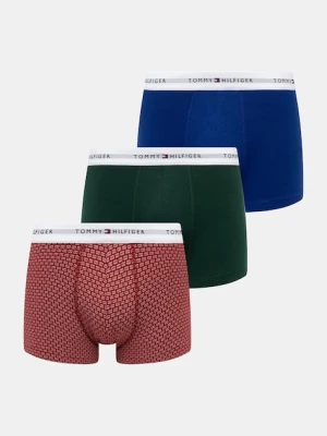 Tommy Hilfiger bokserki 3-pack męskie kolor zielony UM0UM02768